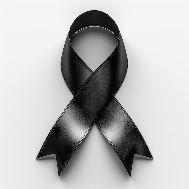 un-nastro-nero-con-un-nastro-nero-che-dice-a-su-di-esso_699925-12 Immagine di un fiocco nero in segno di lutto