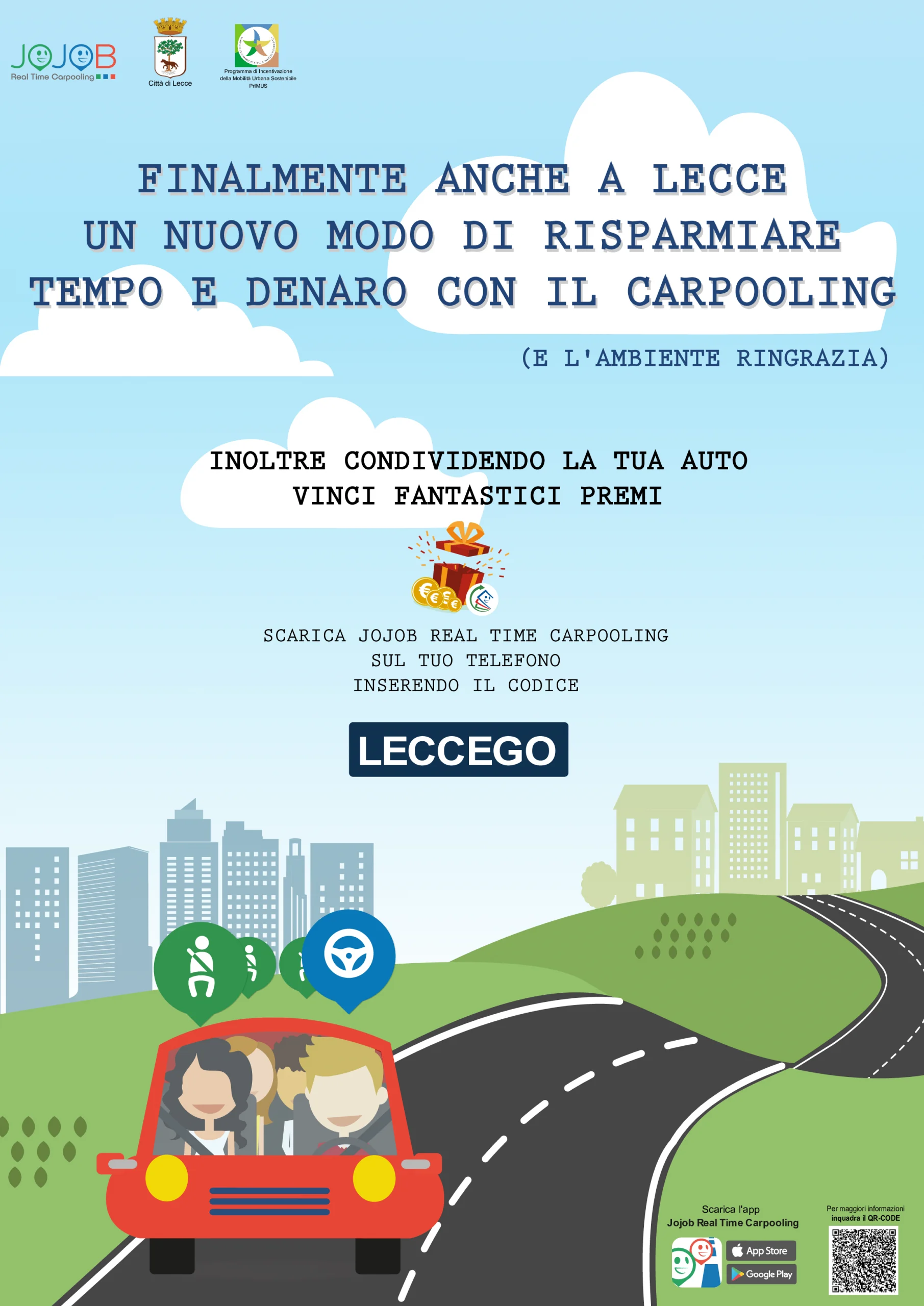 locandina-A3 Locandina carpooling