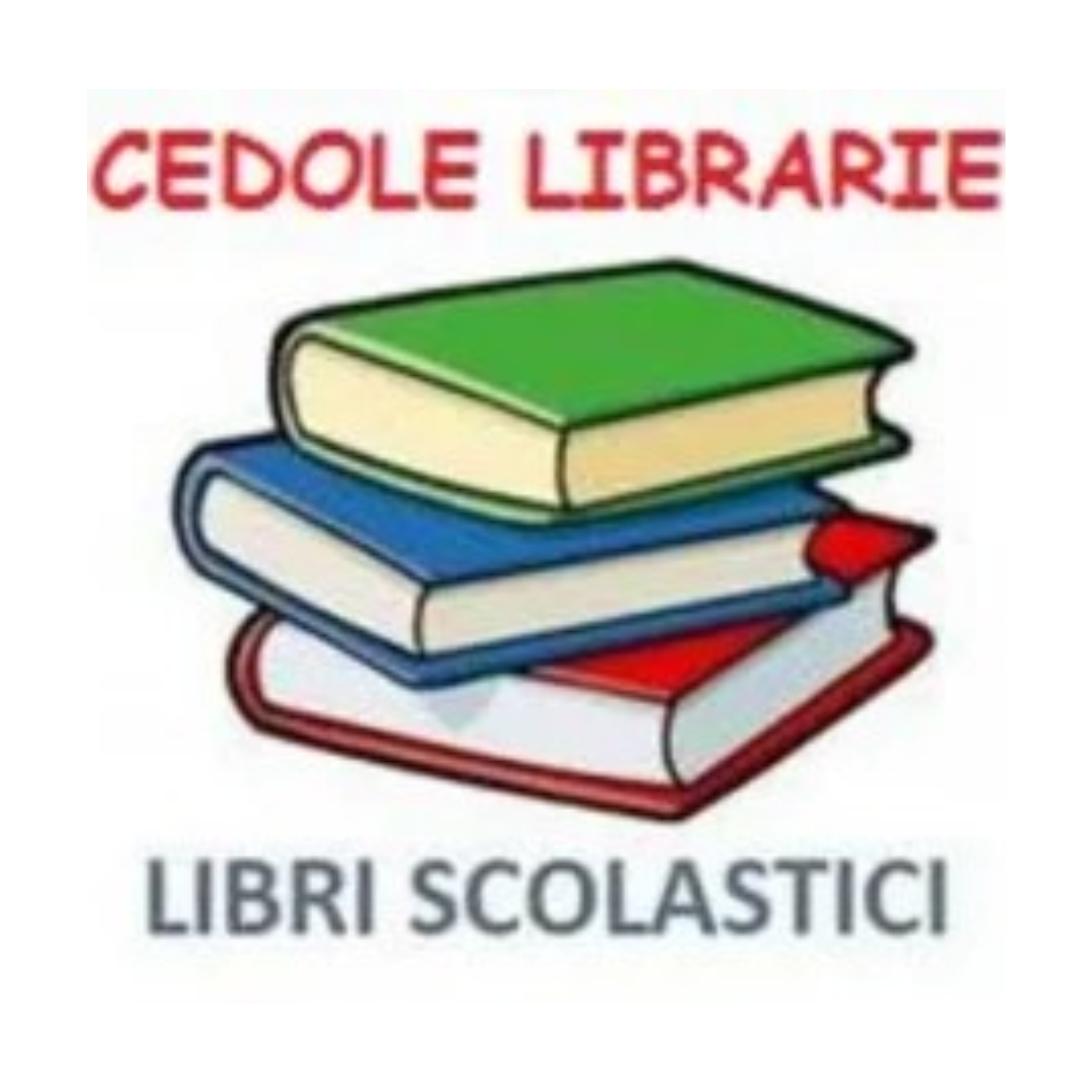 Immagine disegnata di una pila di libri con su scritto 
